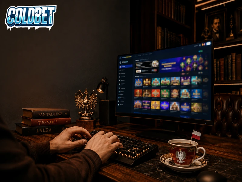 Logowanie do aplikacji Coldbet APK na Androidzie